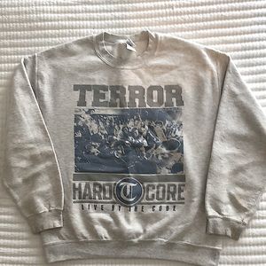RARE! Terror Hardcore Band Crewneck